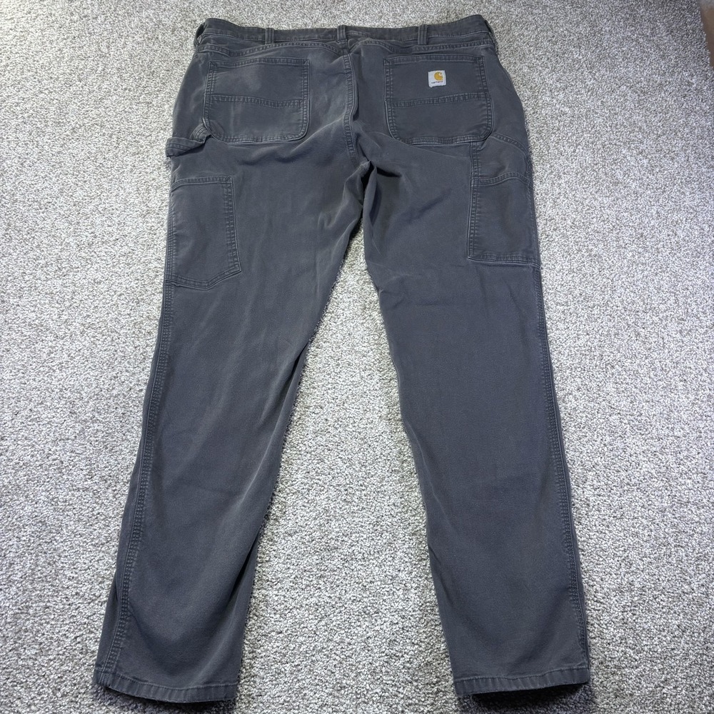 Carhartt Pants Womens 16 Gray Relaxed Fit Twill Carpenter Workwear 105113 029